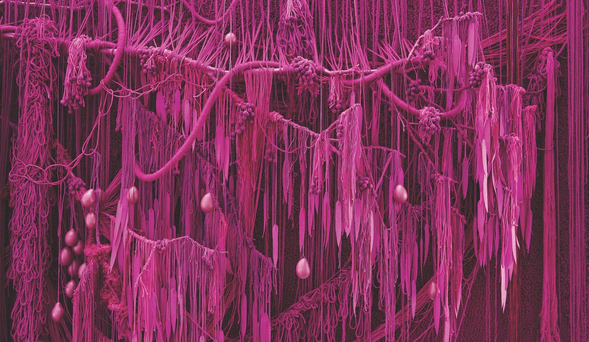 “...something about textiles is tender to me.” – Atlanta-based artist Sonya Yong James in an interview with <a href="/bethwardwriting/">Beth Ward</a> for the #SouthernArtIssue. Read more at: oxfordamerican.org/magazine/issue…

Art c/o the artist; <a href="/whitespace814/">whitespace</a>; 📷 <a href="/russell_kilgore/">Russell Kilgore Jr.</a>