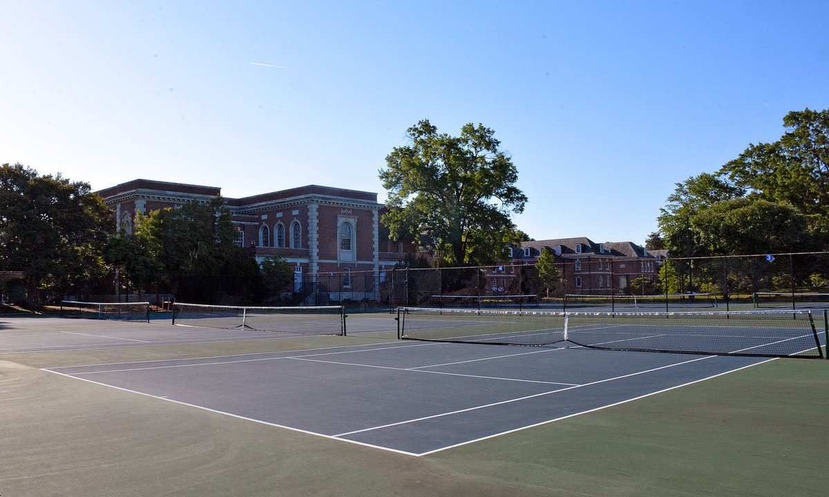 Lilly Library renovation and expansion will result in the closure of six of the eight tennis courts this summer on @DukeU's East Campus. ow.ly/JbL050Rn3xu @lillylibduke @dukelibraries @dukerec