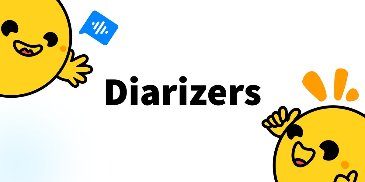 Introducing 🤗 Diarizers: a library for fine-tuning speaker diarization models 🗣️

Improve multilingual diarization performance by 30% with just 10 minutes of GPU compute time! ⚡️

The first release comes with training scripts, datasets and a Google Colab 🚀

Check it out! ⚒️