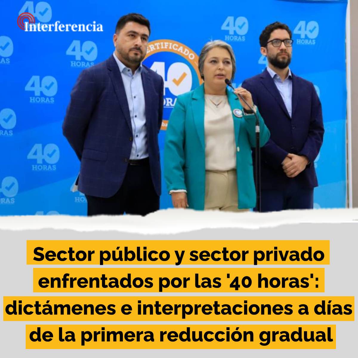 El dictamen de la Dirección del Trabajo generó un intenso debate sobre la gradualidad en la reducción de la jornada laboral. Mientras la DT propone una reducción de una hora en un día de la semana, el sector empresarial busca dividirla en distintos días. tinyurl.com/42zew3nm