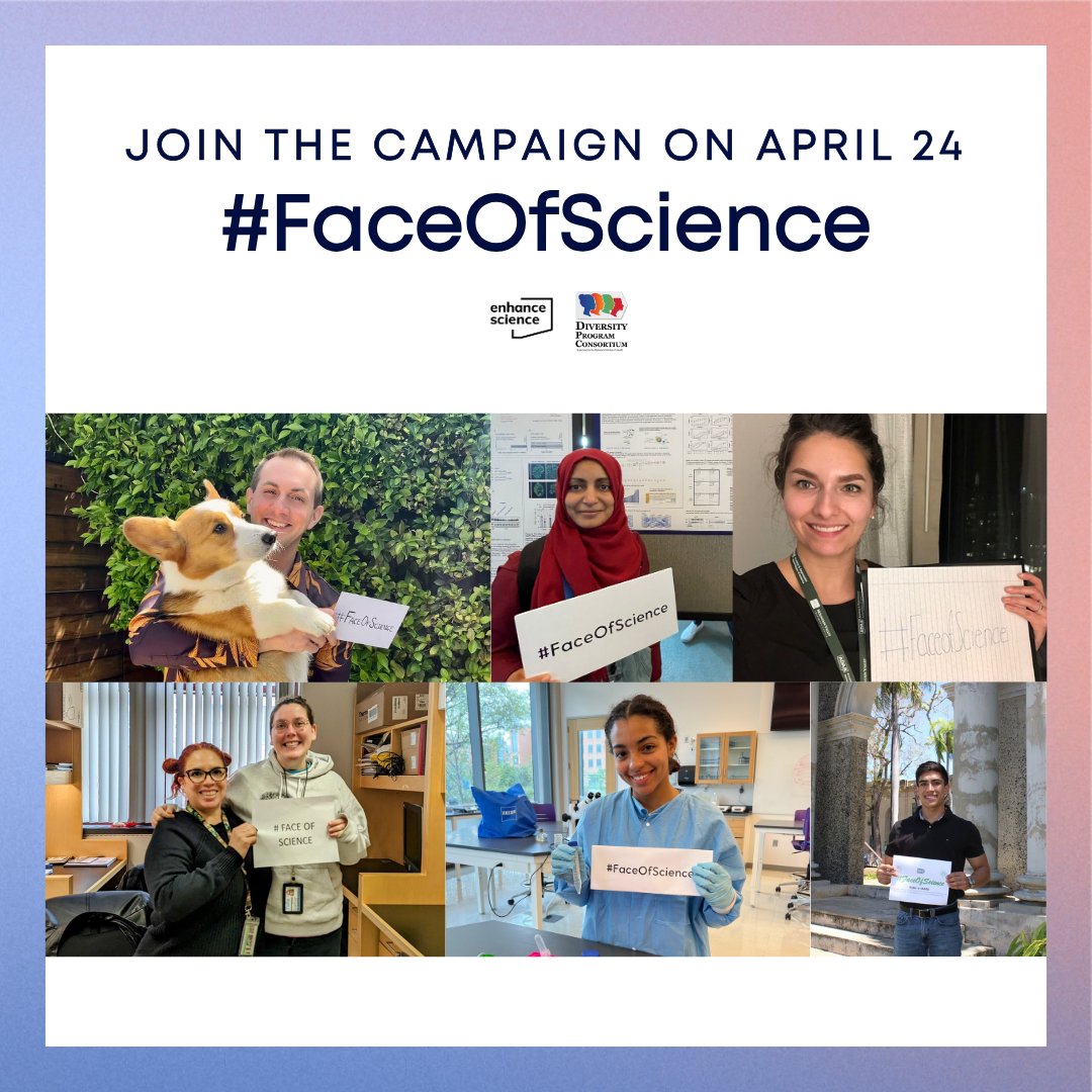 #Today is the day! #FaceOfScience happening now : Join the movement by commenting what your area of study is, what gets you excited about #science , or share a pic of yourself as a scientist! Don't forget to use the #FaceOfScience @DPC @NIH