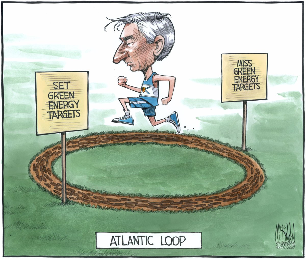 BigJMcC's tweet photo. @BURNEDTheMovie @EACwilderness @NSwilderness @GreenMission @joan_baxter @HealthyForestNS “Nova Scotia is hanging off the end of the continental grid and the gas grid. It’s got one million people, it doesn’t have high incomes, it doesn’t have its own hydroelectricity. Fix that. And by 2030," Keith Collins.
#EnergyPoverty #HomeHeatingOil #Carveouts
@CH_Cartoon https://t.co/VBnv3WlSrV
