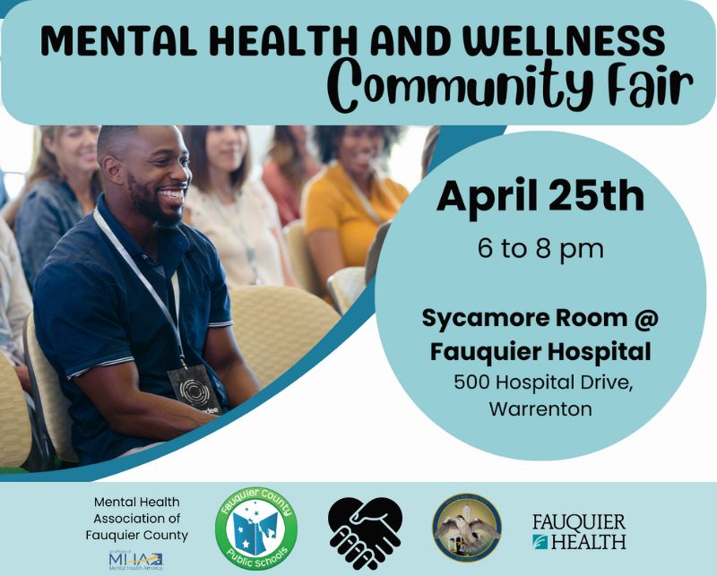 We're thrilled to announce the amazing organizations joining us at the Mental Health and Wellness Community Fair! From Fauquier Free Clinic to Girls on the Run Piedmont, there's something for everyone. Check out the full list here: fcps1.org/about-us/depar… @fauquierhealth