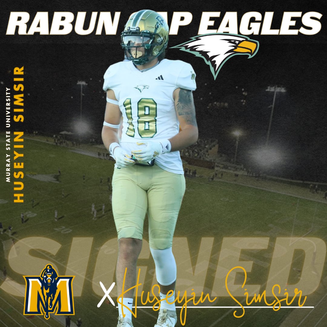 Congratulations to Huseiyin on his commitment to Murray State University. He joins an unprecedented signing class at Rabun Gap this spring! #LeadTheWay #SigningDay #ClassOf2024