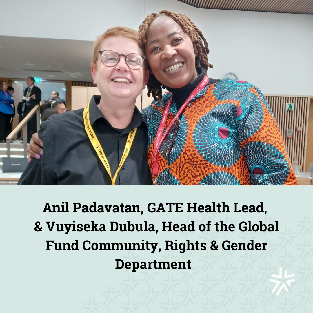 GATE Health Lead, Anil Padavatan, is currently at the Communities Delegation to the @GlobalFund board meeting! #HIV still poses significant challenges for trans and gender diverse communities, and TB is becoming a pressing concern in many parts of the world. #CommunityFirst