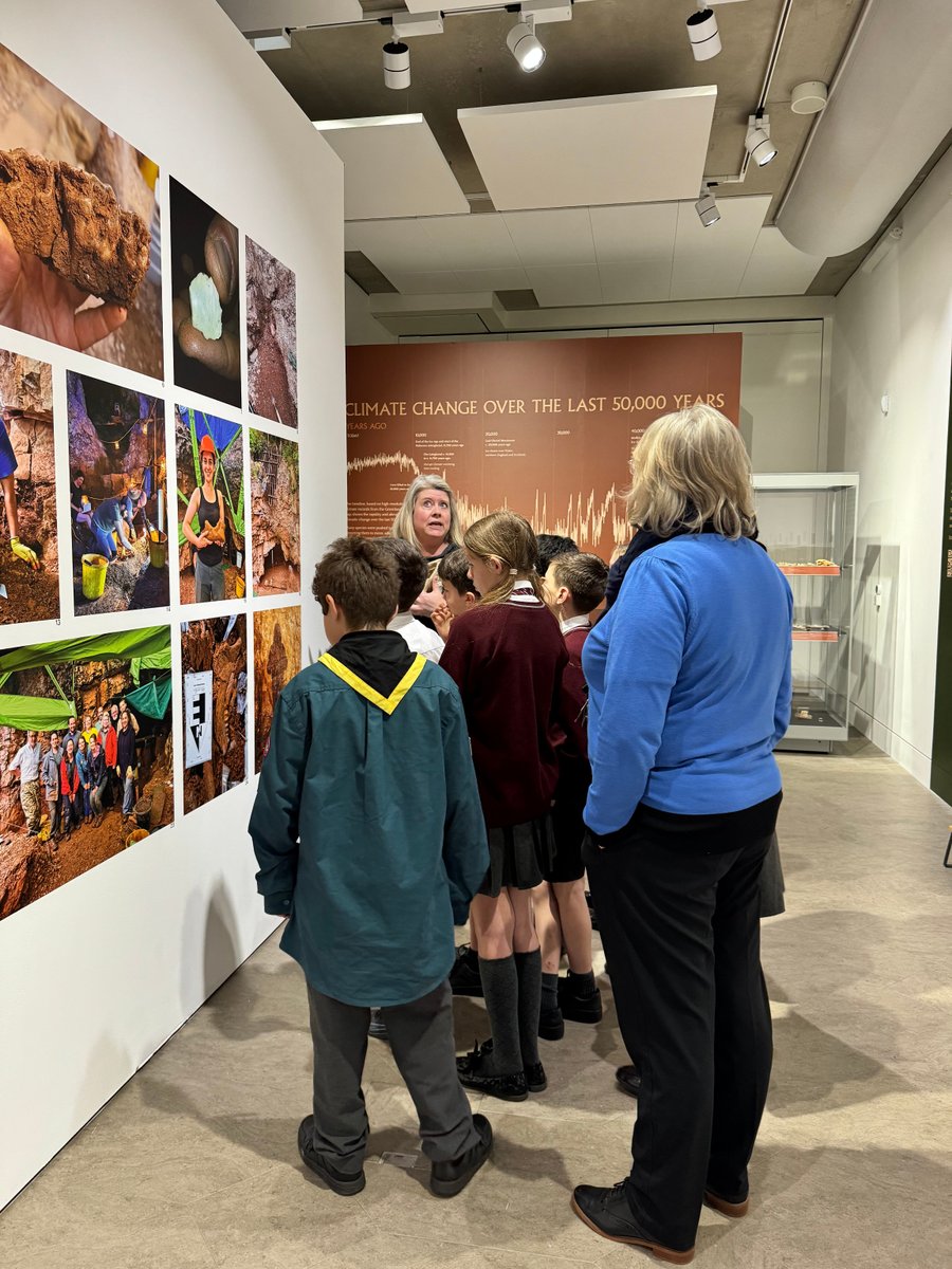 Bringing the Ice Age to life Yesterday, we welcomed pupils from local primary school St Cuthbert's to explore our exhibition, The Cave Hunters and the Truth Machine. Maybe we've unearthed some palaeontologists of the future...? Find out more: ow.ly/oeiy50Rn17s