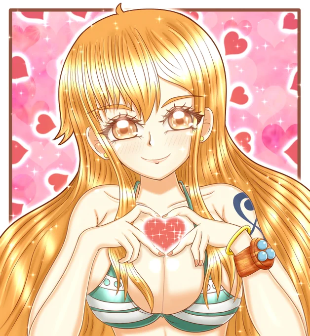 #私はこういう絵描きです見た絵描き全員参加ワンピのナミさんとウタちゃんが大好きで二人を良く描きます(*'▽`*)他ジャンルもその時々で描きたい物を描きたい時に描いています(*'ω'*) 