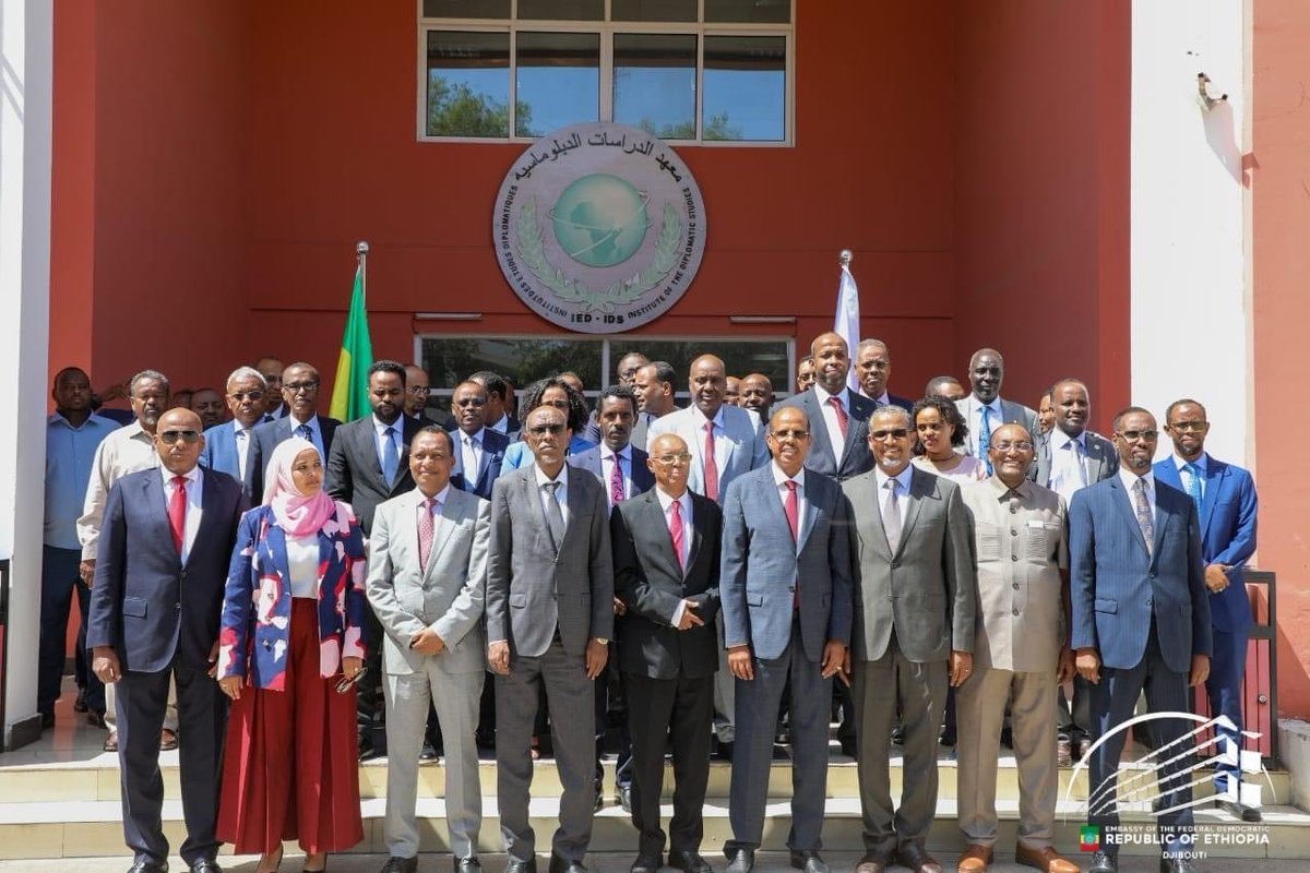 Mid term review of Ethiopia- Djibouti joint commission ministerial meeting held this morning at our ministry of foreign affairs