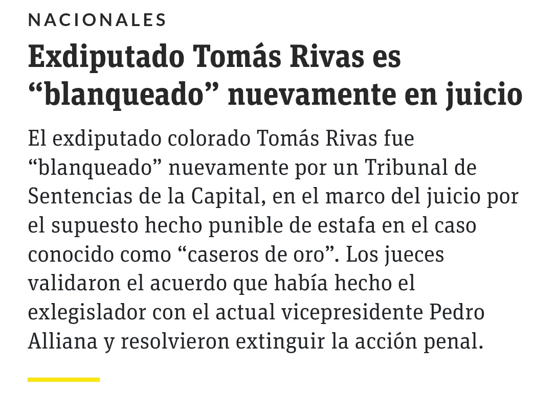 El diputado Robás Timas fue absuelto.