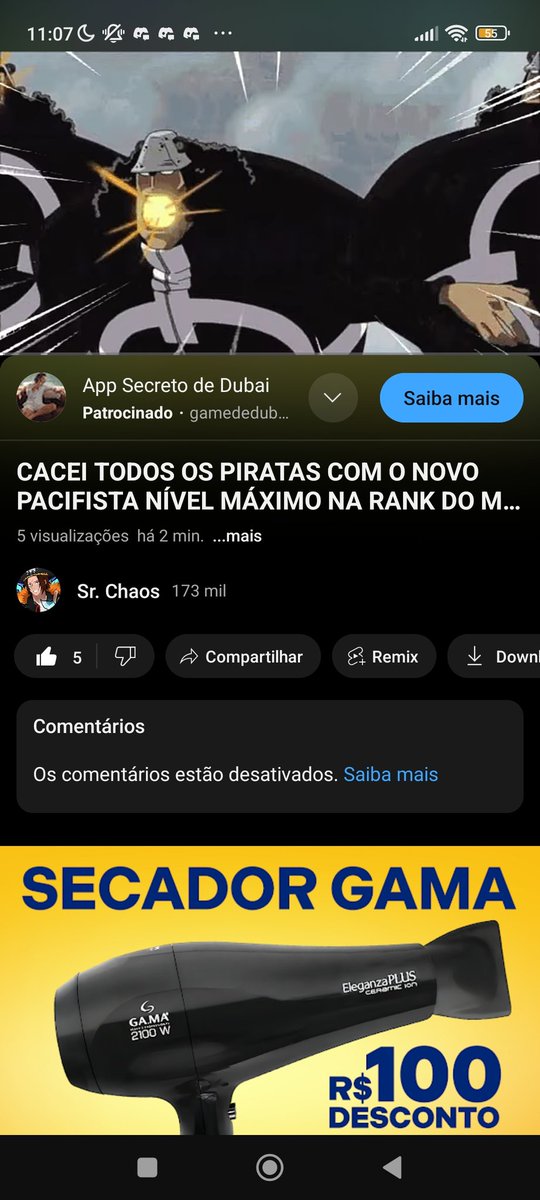 SrChaos8's tweet photo. @TeamYouTube 

Olá, já é a segunda vez seguida que acontece, meu vídeo não tem nada que seja motivo para ter os comentários desativados, eu preciso de explicações específicas, peço que verifiquem isso e se for um bug que possam concertar...

https://t.co/zUdG5ba0oG https://t.co/E7cgnH1Bmy