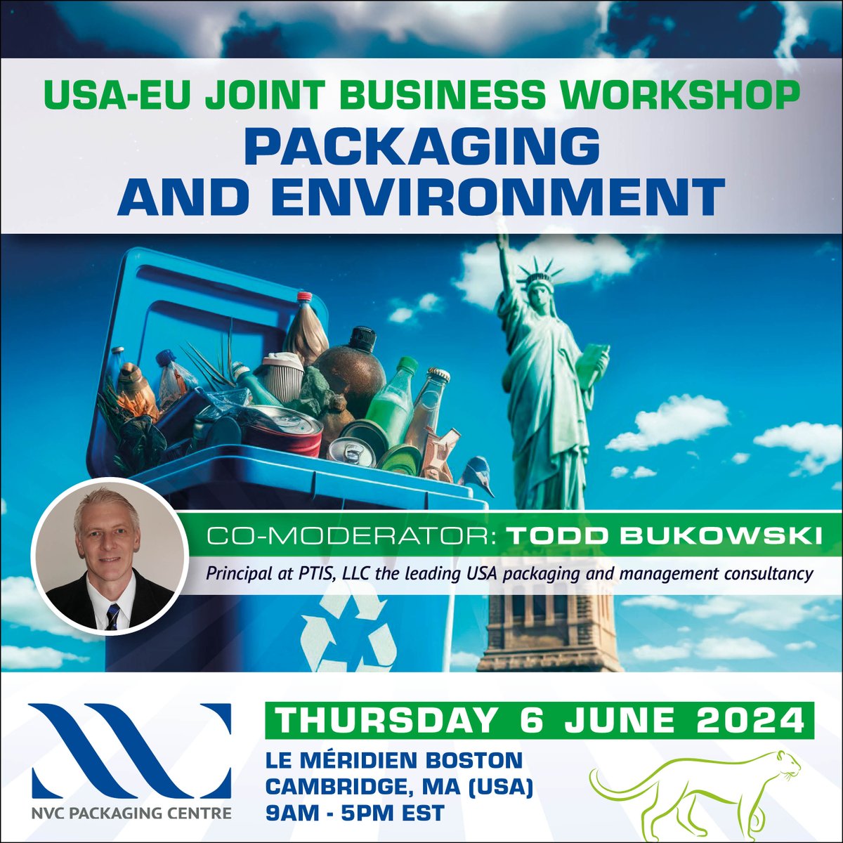 THE AMERICA BUSINESS COMMUNITY will elaborate on the #PPWR #packaging #environment #waste #recycling #circulareconomy #legislation and its implications for business, on Thursday 6 June 2024 in Cambridge Ma. USA in the USA-EU Joint Business Workshop on Packaging and…