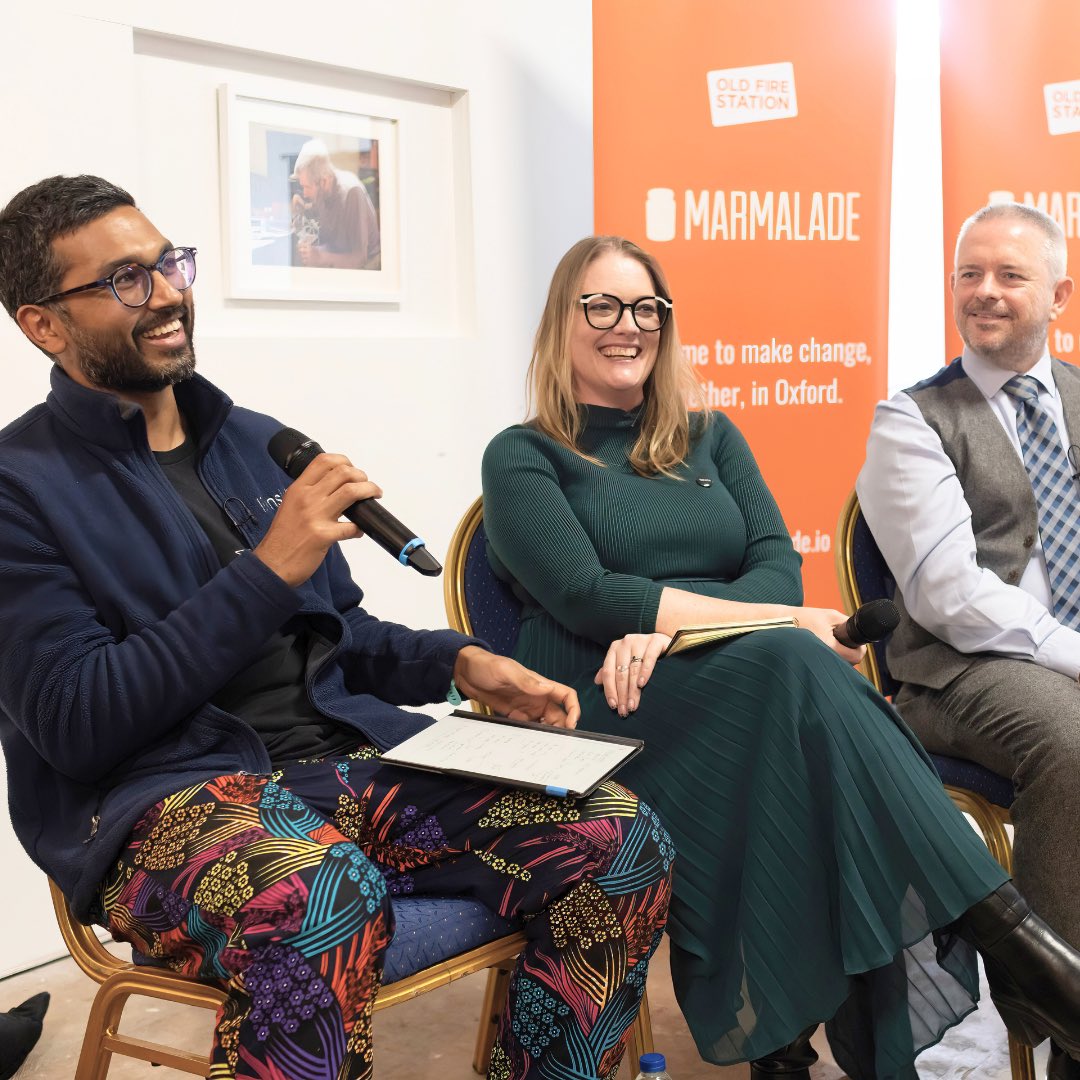 📸 Captured: IDinsight's Data Science Director, @sid_ravinutala, at the Marmalade side event 'AI for Non-Profits' during #SkollWF alongside @ReachHealth , @WHO, and the @gatesfoundation. 🎤 In this talk, Sid discussed the role of AI in improving health outcomes and driving…