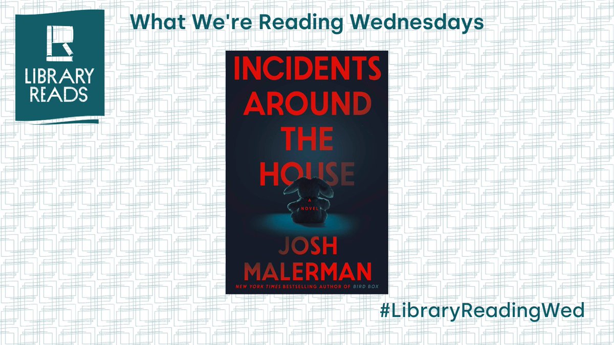 I'm trying to get in a couple of last minute reads before the May 1 LibraryReads deadline for June. INCIDENTS AROUND THE HOUSE by Josh Malerman is a haunted house story told from the POV of an 8 yr old girl. How creepier can you get! #LibraryReadingWed @LibraryReads99