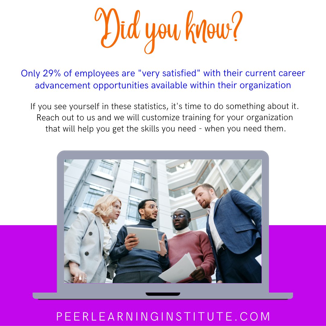 Did you know...only 29% of employees are 'very satisfied' with their current...

#LaurelAndAssociates #WorkLifeBalance #DeborahLaurel #Trainer #Leadership #DidYouKnow