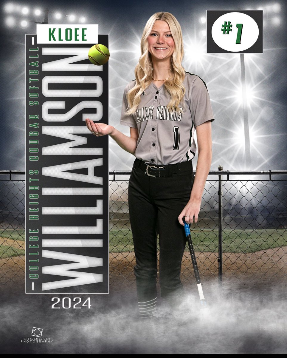 HowardDeana's tweet photo. It’s senior night for our girl! I’ve been dreading this one, he’s been coaching her since T-ball. Get your green on and come out and cheer these Lady Cougars on! Ceremony starts at 4:30 and the game will follow.💚🥎💚@McAuleyAD https://t.co/nhw6zmIIJU
