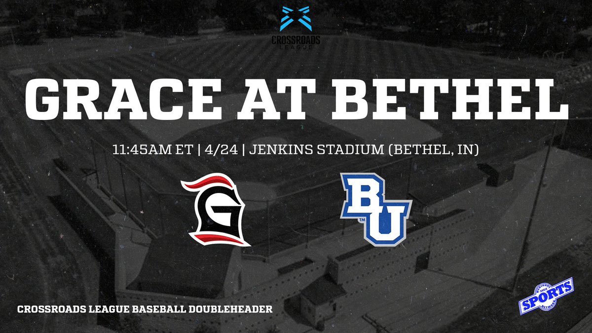 College baseball is in action today as the Bethel Pilots host the Grace Lancers in a Crossroads League doubleheader! Join Paul Condry at 11:45AM ET for pregame coverage from Jenkins Stadium! Check it out on the Bethel Pilots Sports Network and rrsn.com!