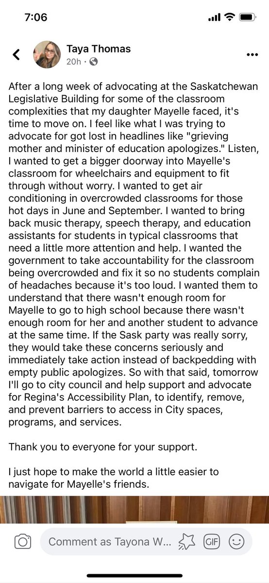 Lost in the dust up over apologies etc. was the actual advocacy of this grieving mother, so I want to share her words.