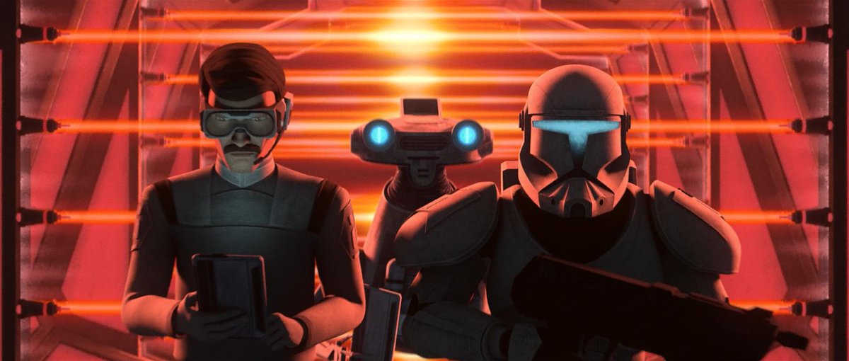 Just thought I'd share some screenshots of Clone commandos from The Bad Batch Episode 'Into the Breach' I'm honestly glad that we getting to see more Clone commandos in animated form #TheBadBatch #CloneTrooper #Clonecommandos