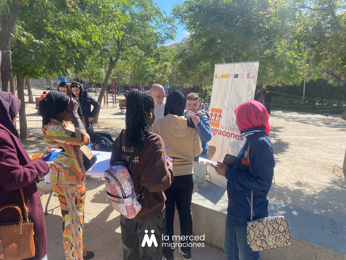 lmmigraciones's tweet photo. Ayer participamos en el Encuentro de Entidades de la Mesa de Empleo" en el Casino de la Reina. Durante la jornada, atendimos a los residentes del barrio, proporcionando información detallada sobre nuestros programas de empleo y formación.

#Empleo #FLMM #FlmmMadrid #Formación https://t.co/fUS8g3hpNV
