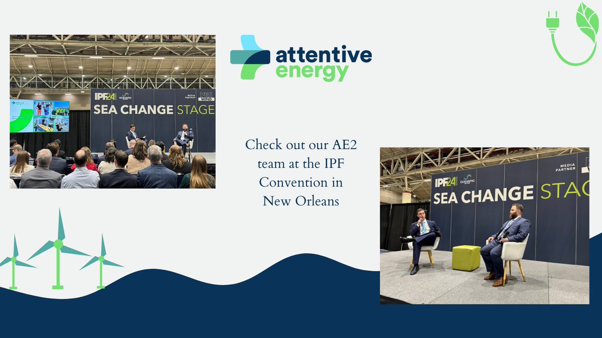Our team is having a great time at #IPF24! Yesterday, our Local Content Lead gave project updates & insights at the What’s New and Spinning: Attentive Energy forum. We look forward to continuing to connect!
