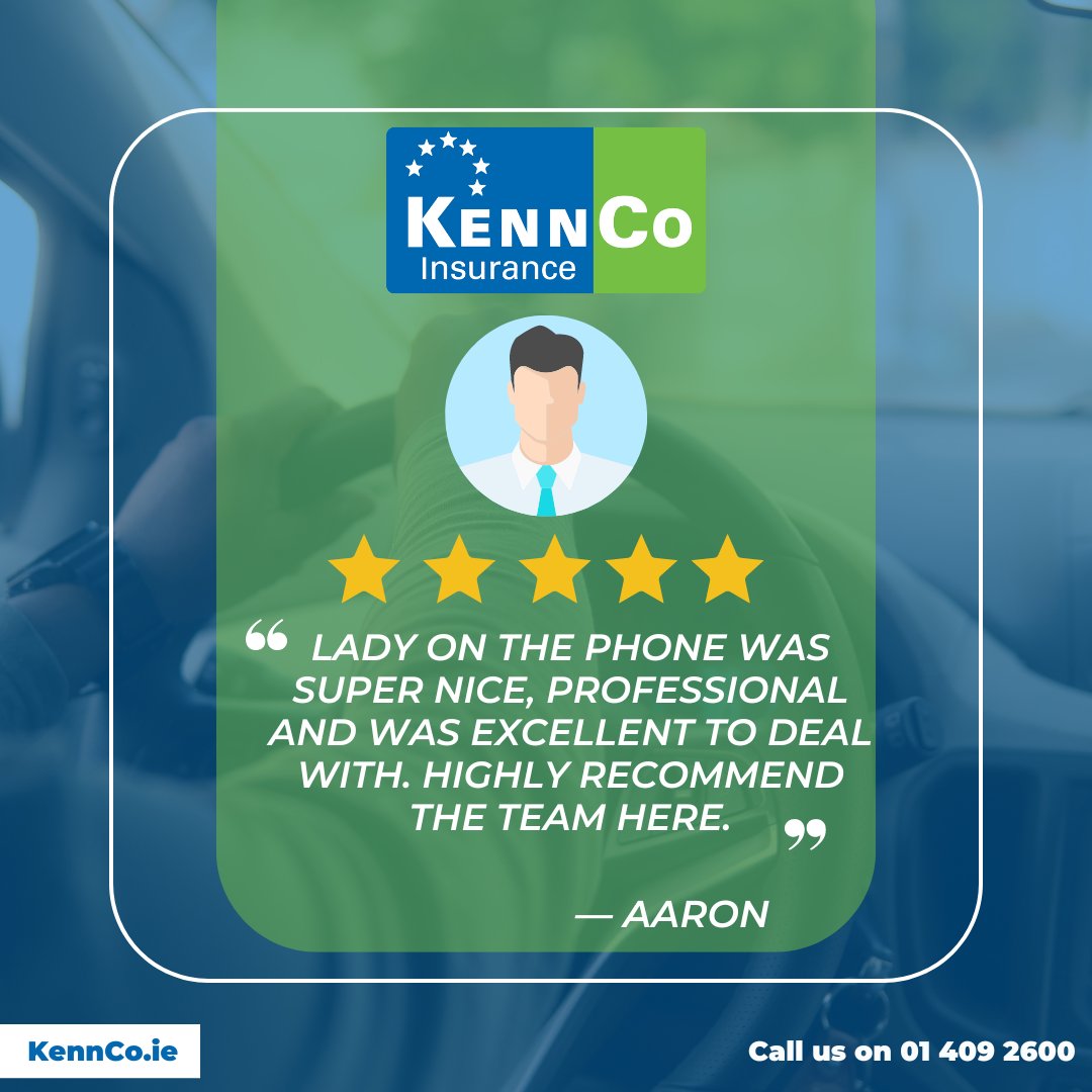 Real experiences from valued customers! Massive shoutout to our fantastic team who always go above and beyond for customers. 

At KennCo, we're more than just insurance; we're a team dedicated to serving you. Call us today for trusted insurance services for you and your family.