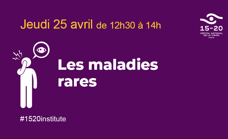 #1520Institute
AUJOURD'HUI, jeudi 25 avril 2024 à partir de 12h30, votre rendez-vous 15-20 Institute : Les maladies rares. 👀
Infos & inscription➡️ 15-20-institute.fr/fr/event/detai…
#formation #ophtalmologie