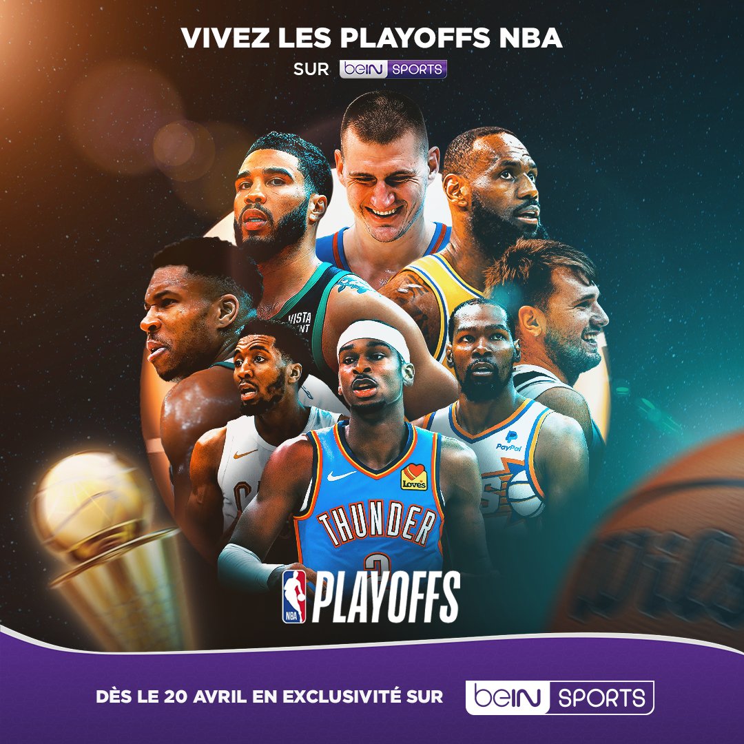 🏀 Les playoffs NBA en exclusivité sur beIN SPORTS ! 🔥 Vibrez au rythme de chaque panier et de chaque rebond 🤔 Quelle équipe décrochera le titre cette année ? ➡️ bit.ly/49Q3Wua