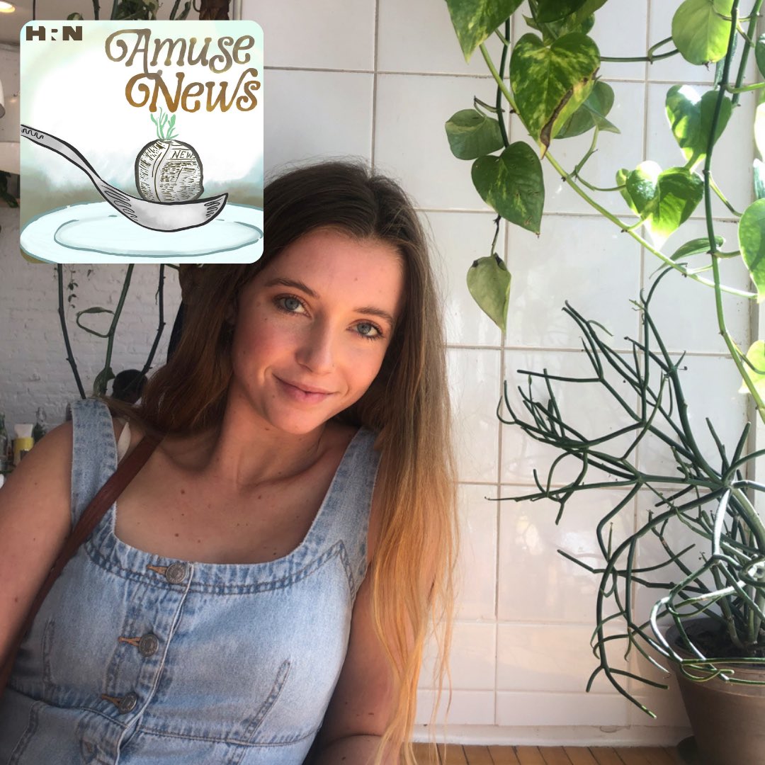 NEW Amuse News today @ 2:30 pm ET w/ @RJB_3000 joined by @aketchum22 sharing about the upcoming Queer Food Conference & the Queer Food Conference Cookbook! Also, yesterday’s episode of Amuse News ⬇️ with our intern Elizabeth Fisher! hrn-happy-hour.simplecast.com/episodes/amuse… #FoodRadio