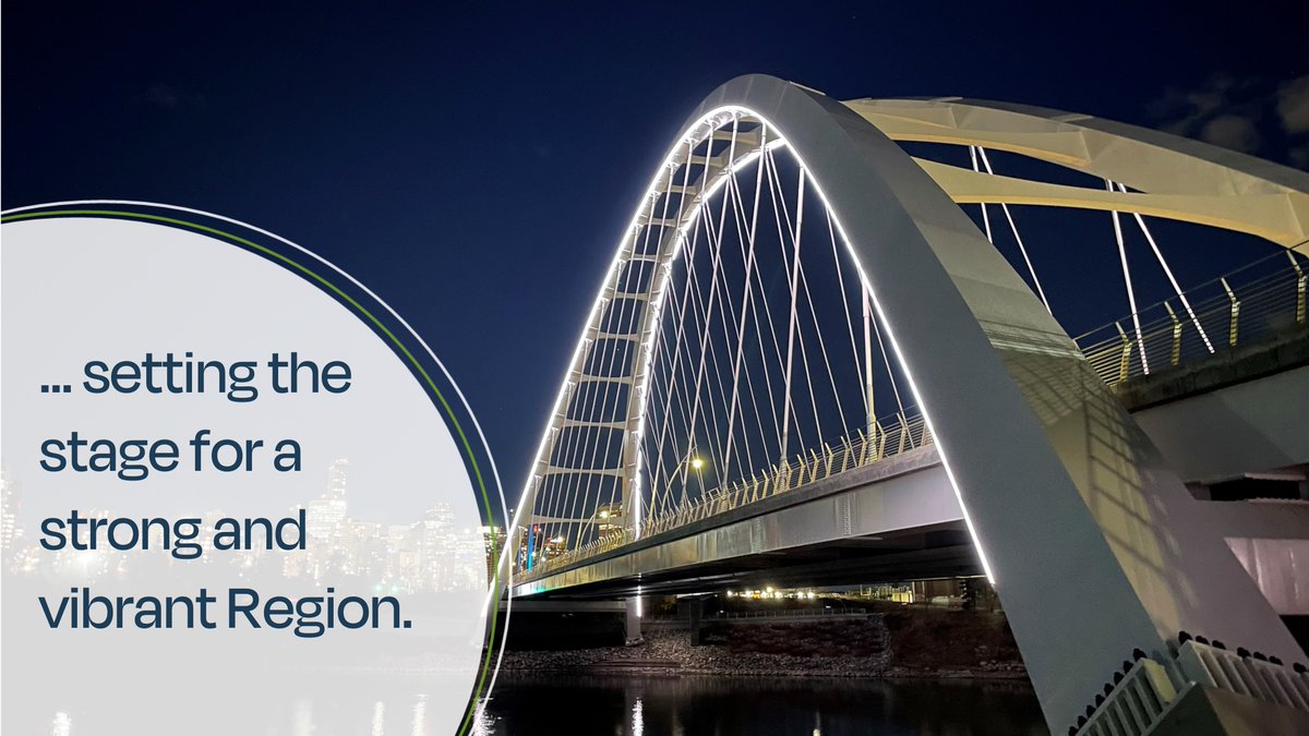 DYK: #YEGMetro Region is united under a common purpose and vision! By joining forces, we're boosting investor confidence and maximizing resources. Let's build a stronger community together! #13Strong