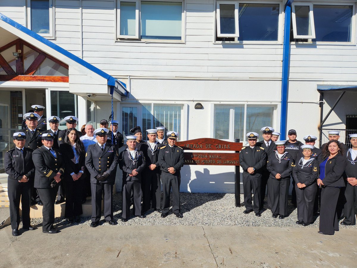 DGTM_Chile's tweet photo. Continuando con sus actividades en la jurisdicción de la Gobernación Marítima de #Talcahuano, el Directemar revistó las reparticiones de las Capitanías de Puerto de #Lirquén, Talcahuano y #SanVicente.

#AutoridadMarítima
@Armada_Chile https://t.co/WPBYp3IIhb