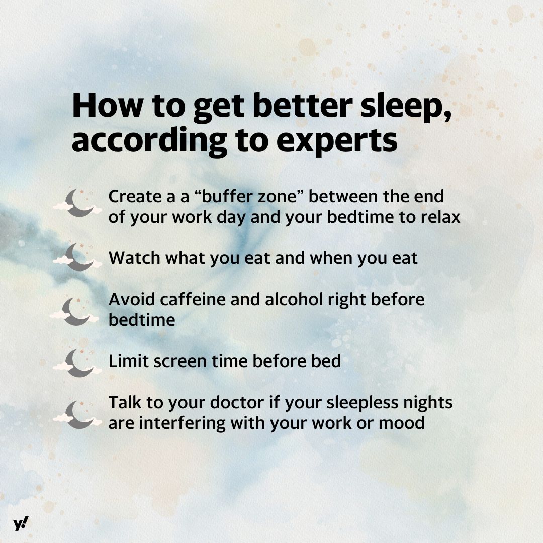 Nearly one-third of American adults say they don’t get the recommended seven to nine hours a night — mostly due to stress and productivity culture. Don’t fall for unproven methods to fall asleep and stay asleep. Instead, try these expert recommended tips. yhoo.it/3vYnlLI