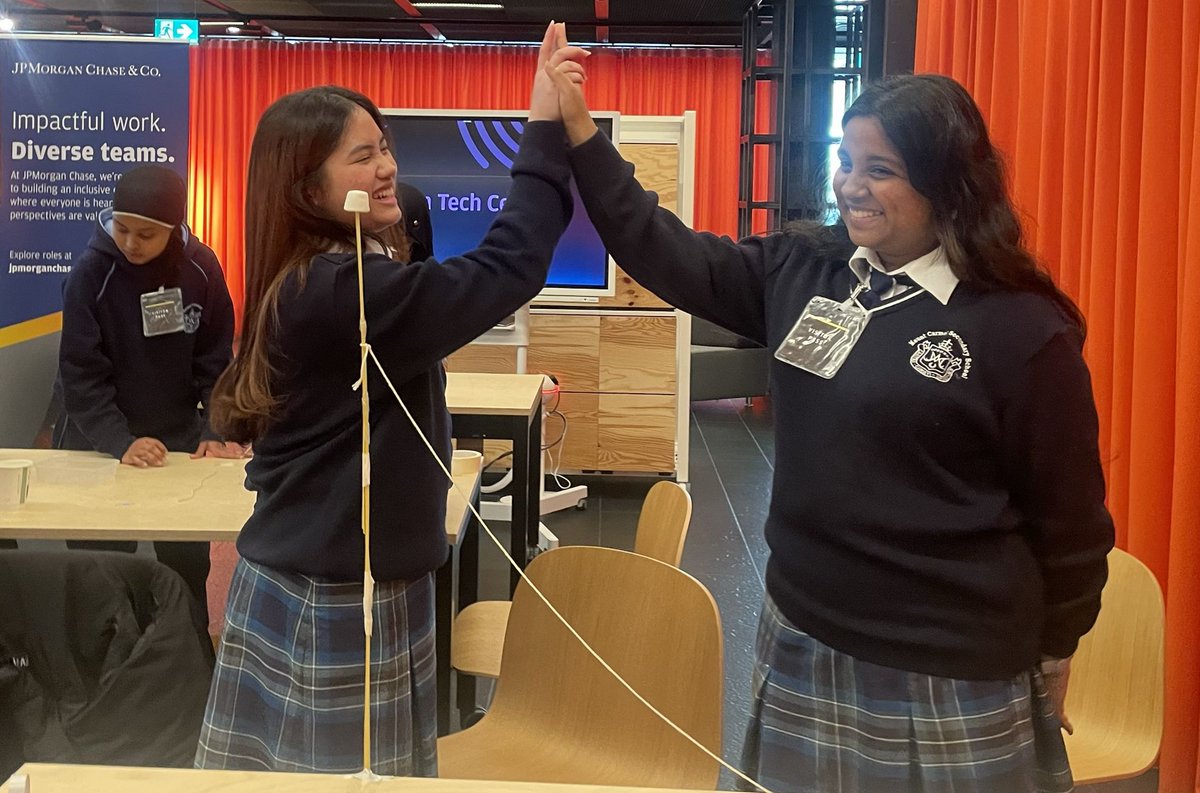 Mount Carmel TY students were all smiles as they visited JP Morgan for a Career Coffee Morning this week! Witnessing the enthusiasm and curiosity of the students as they interacted with professionals from various departments was nothing short of remarkable✨#NEIC #Education