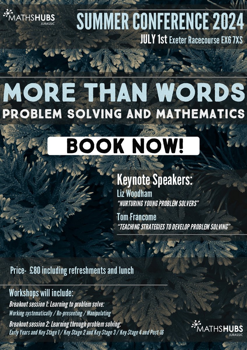 Jurassic Maths Hub tweet media