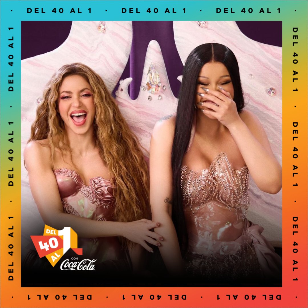 #MiVoto40 para 'Puntería' de Shakira y Cardi B

@Del40al1_es @Los40 #Del40al1CocaCola