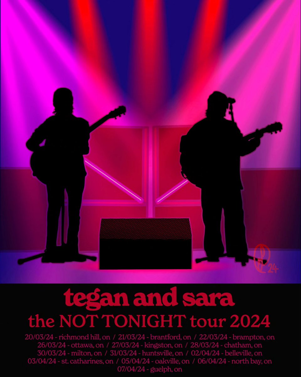 streexdesigns's tweet photo. Had some fun creating a poster inspired by the recent Not Tonight Tour. I hope that we get to hear those reimagined songs again, because @teganandsara sounded better than ever 💛❤️🧡
All hand drawn 🎨 
#teganandsara #nottonight #nottonighttour #ifitwasyou #IIWY https://t.co/IAiG9AwOM6