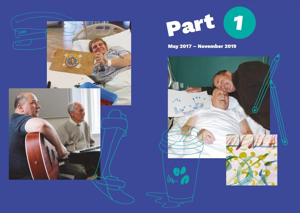 ArtsSth's tweet photo. Thanks @CHWAlliance for featuring our In &amp; Out of Hospital arts programme in your news blog. You can read it here https://t.co/Ar7KhVfv6m with the link to a downloadable version of our legacy book.  Thanks @SHCFundraising  @ace_national https://t.co/9D5J4pTXtP