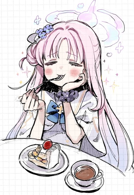 「cake slice teacup」 illustration images(Latest)