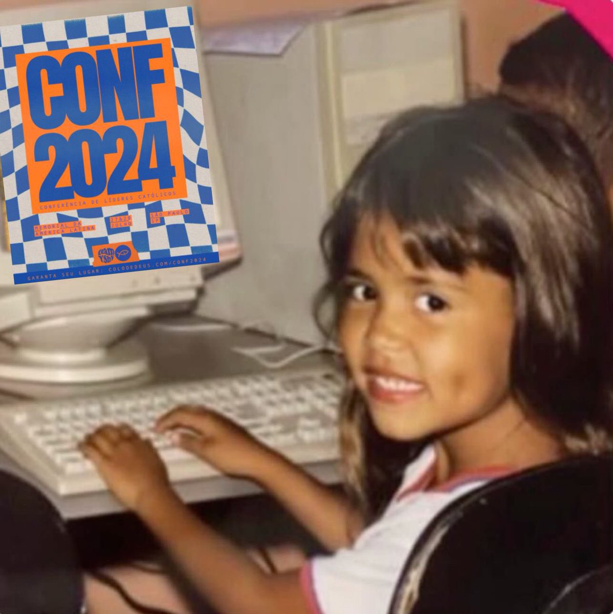 colodedeus's tweet photo. dizem que o melhor dia para se inscrever na #conf é entre o G e o K do seu teclado! 🧡💙 https://t.co/5CCfpuaV2n