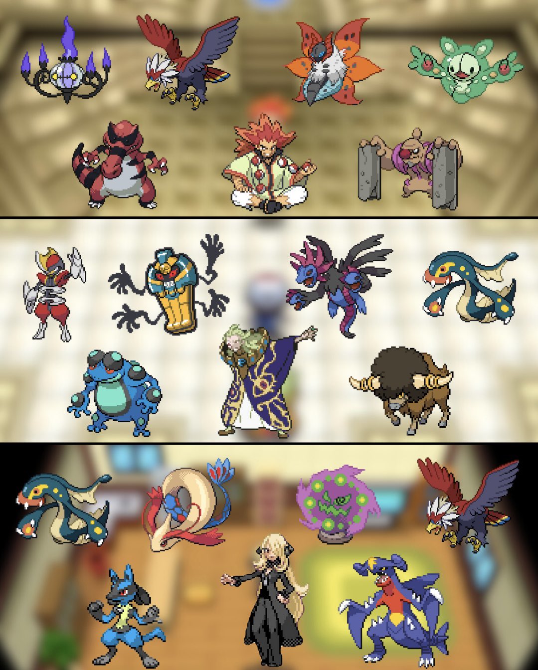 Out of Context Unova on X: &ldquo;who has the best pokemon team? https 