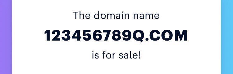 #Quantum #DomainNameForSale