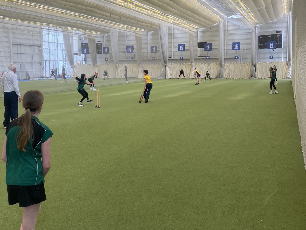 Our U13 cricket team are off to Lord's @HomeOfCricket ! 🏏 Yesterday, the team won regional indoor finals at Edgbaston, sending them straight to the national final in May! 👏 Congratulations girls! What an amazing achievement! 🎉