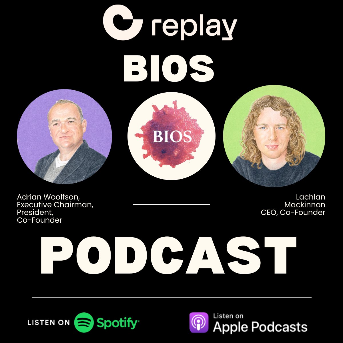 Thank you to @bios_community for inviting @replaybio to participate in your podcast. We enjoyed the discussion around Replay’s origins and the Company’s potential future as a leader in genomic medicine.
youtube.com/watch?v=To6u4L… 
#genomicMedicine #genomeWriting #Oncology #Biotech