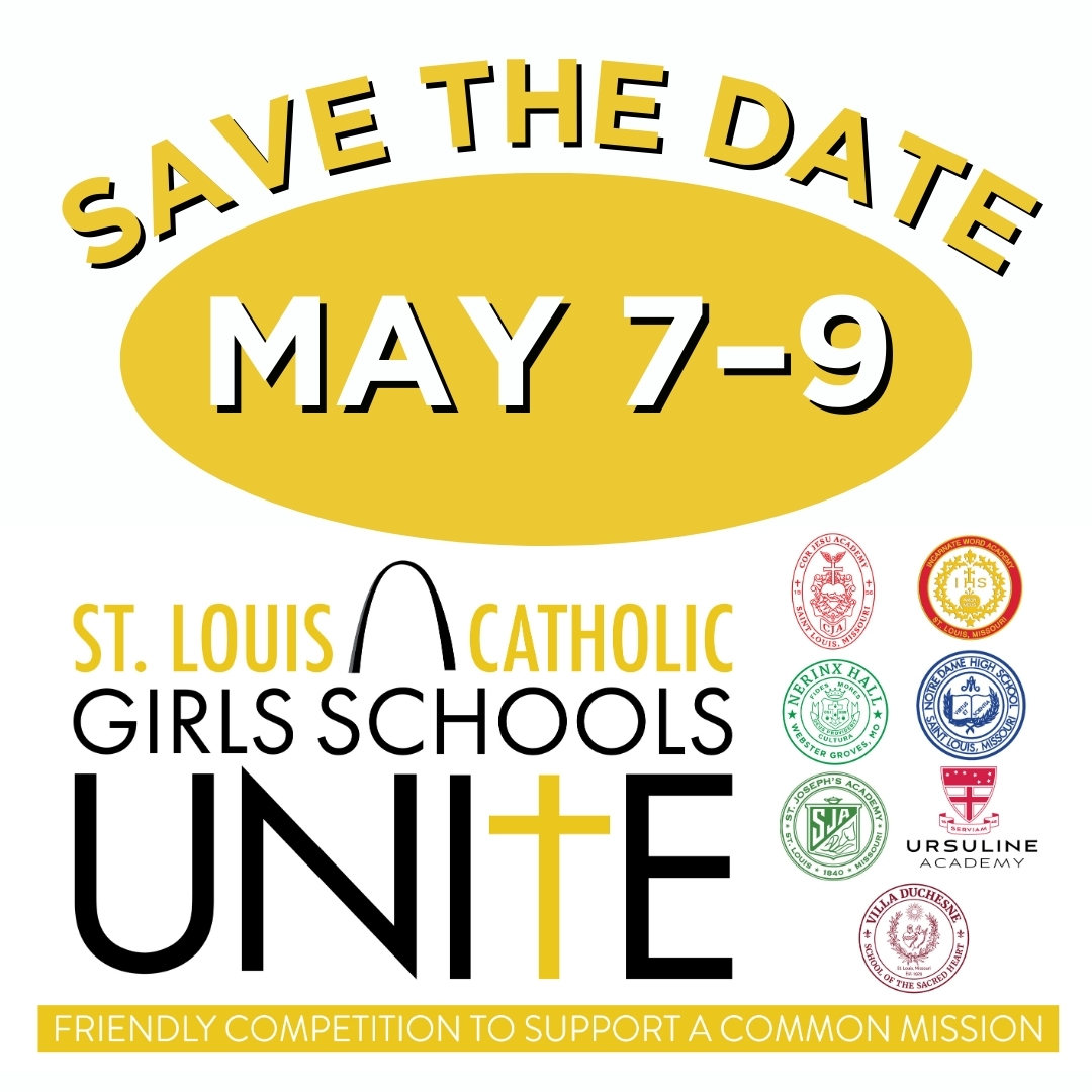 Attention SJA Alumnae! Save the Dates for the 2024 Girls Schools Unite giving competition. Last year 13.7% of alumnae made a gift to The St. Joe Fund, landing us in 2nd in what was a very close competition. We need your participation because #NotIButWe is how we will win this!