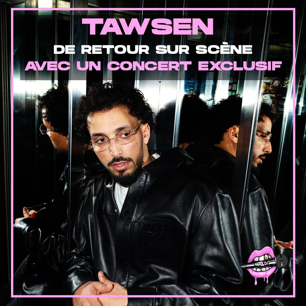 RAPOLOG_BX1's tweet photo. Tawsen revient sur scène à La Cigale de Paris le 26 octobre 2024 ! 🎶
Après une absence remarquée, l'artiste belgo-marocain sera de retour pour un concert unique en Europe.
🎫 Billets disponibles dès vendredi 26 avril à 10h00.
#concert #tawsen #lacigale #Paris #belgique https://t.co/ZU1KGxmtIc