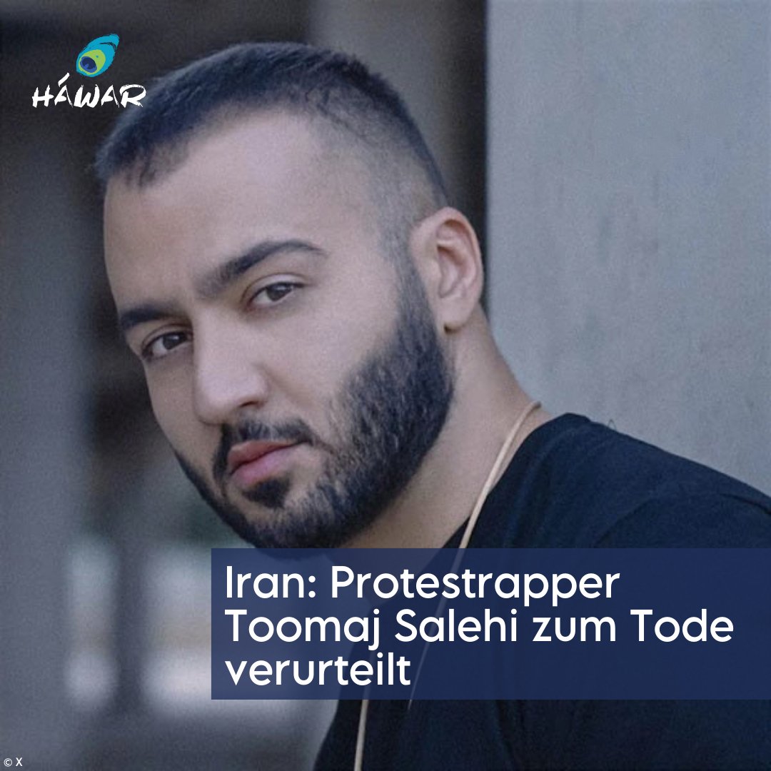 Schockierende Nachrichten aus #Iran: Der bekannte Protestrapper #ToomajSalehi wurde zum Tode verurteilt! Das bestätigte sein Anwalt Amir Raesian auf X.