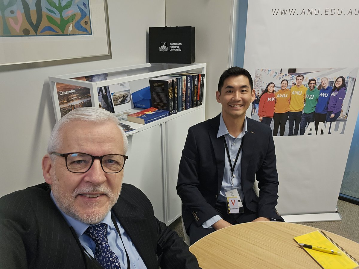 Good for us @ANUNorthAmerica to meet with Tomonori Hu from @Sydney to swap notes and explore additional opportunities for research collaboration with @ourANU / @GroupOfEight and international counterparts.