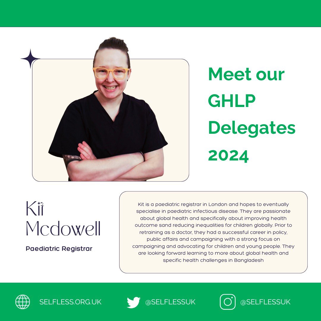 SelflessUK's tweet photo. 🌍 Welcoming Kit to our global health team! 🎉 Excited to have an amazing paediatric registrar on board for our programme. #GlobalHealth #Pediatrics #Teamwork https://t.co/HhsplkiHr8