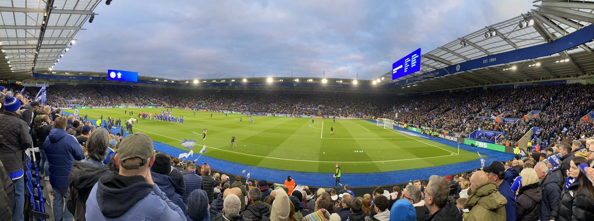 Mooie avond gehad in het King Power Stadium: Leicester City - Southampton 5-0. #LEISOU #groundhoppers