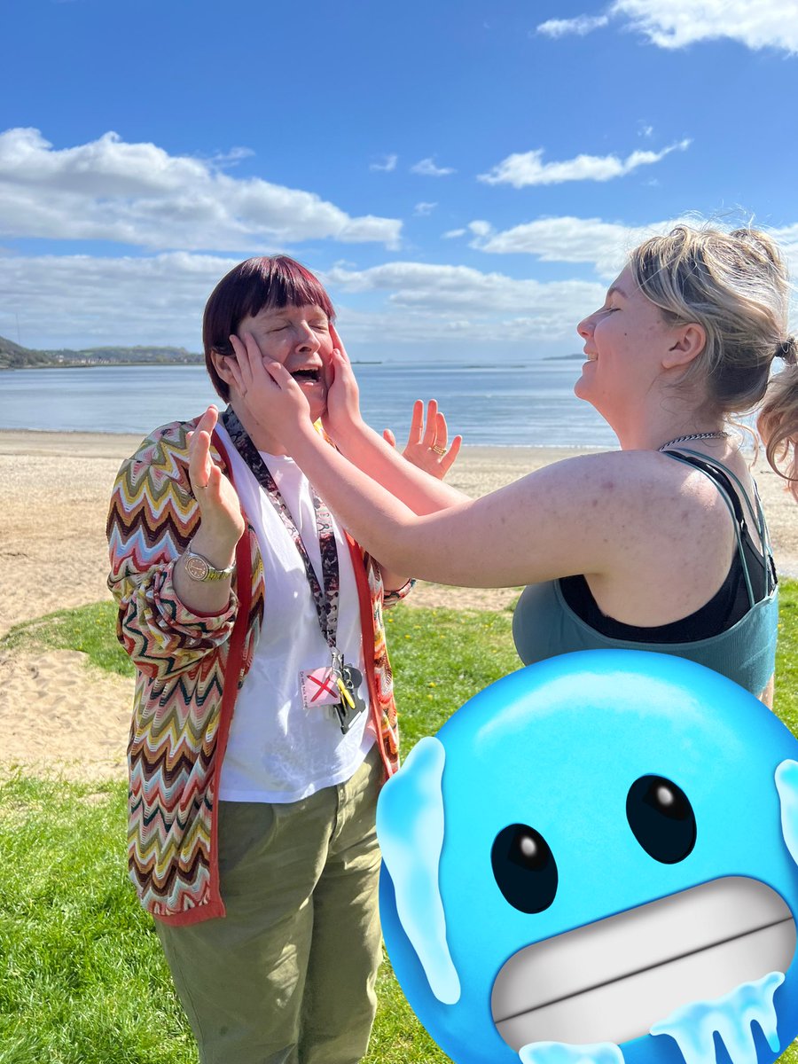 Beach day with the Tree House 🏖️ Achieving multiple wider achievement qualifications and building on their positive relationships with each other and staff. Obviously not missing an opportunity to share how cold our hands were with @outreach_iwbs 🥶 #watchusgrow @ASNFalkirk