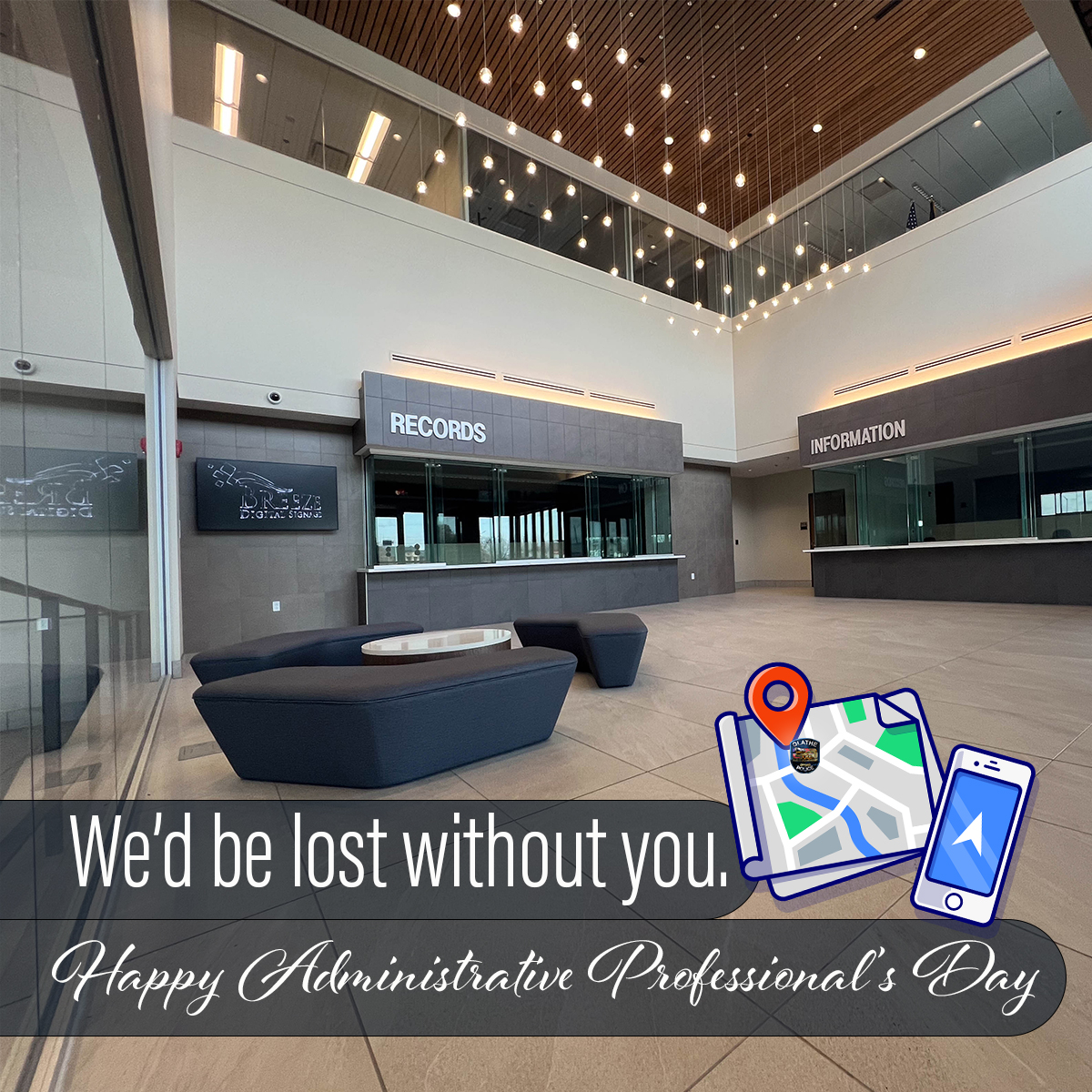 Thank you to all the Administrative Professionals, especially the outstanding ones here at OPD! #AdministrativeProfessionalsDay @CityofOlatheKS